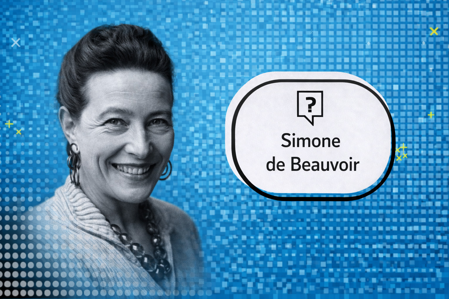 Portrait de Beauvoir