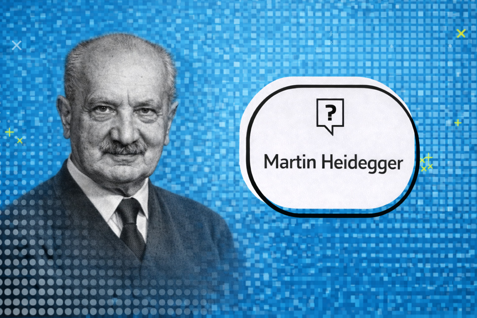 Portrait de Heidegger