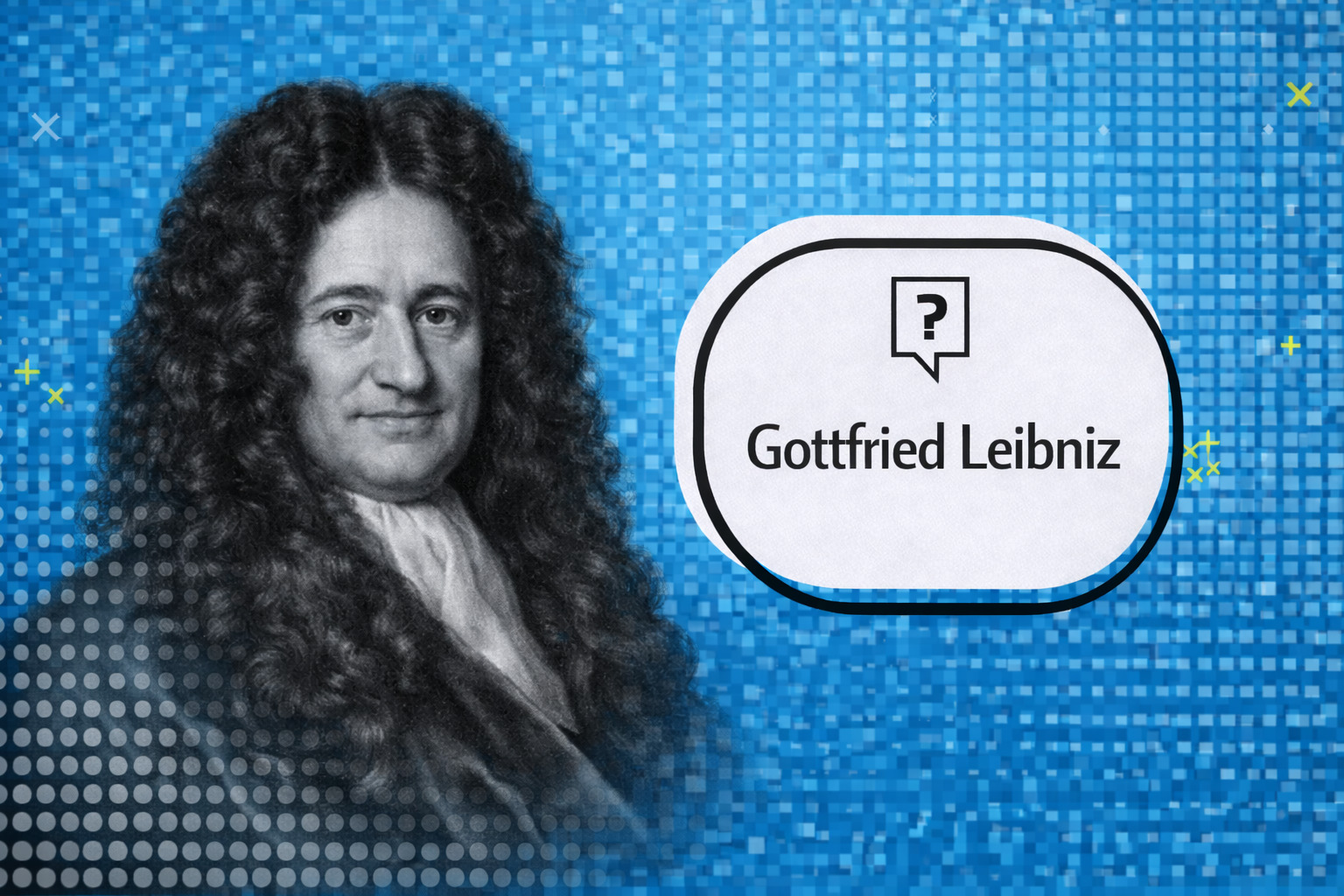 Portrait de Leibniz