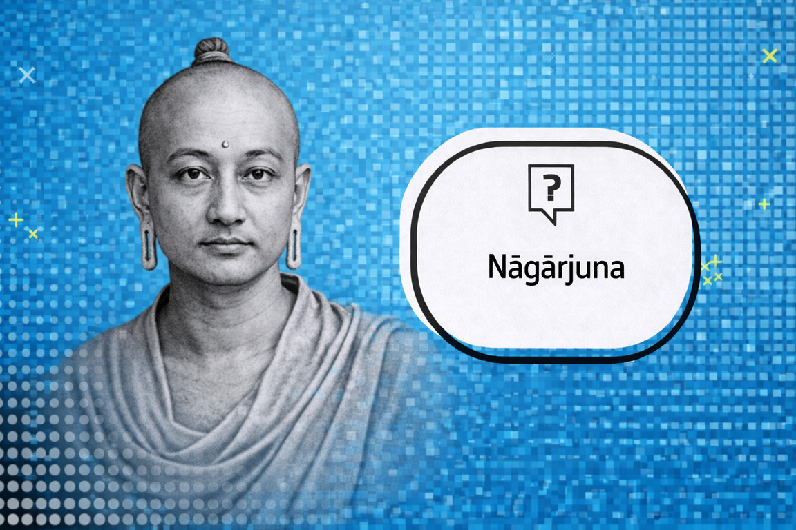 Portrait de Nāgārjuna