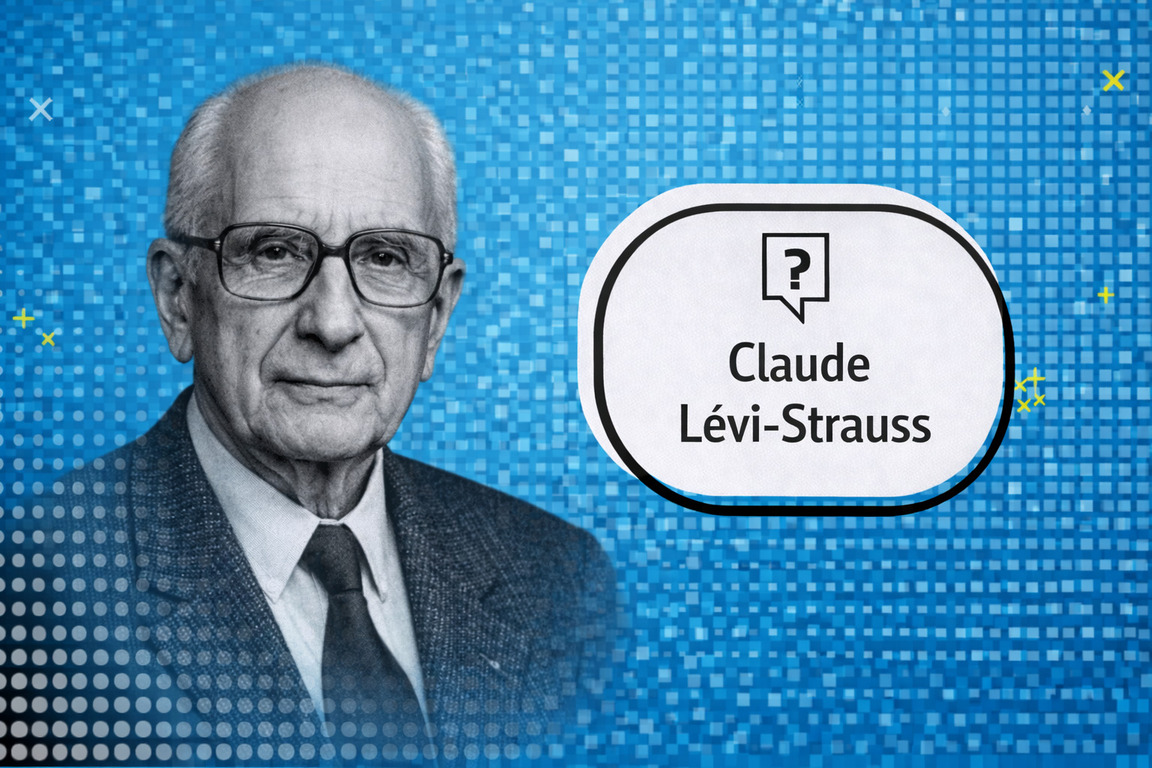 Portrait de Lévi-Strauss