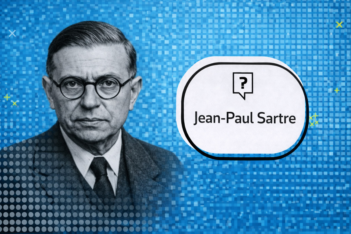 Portrait de Sartre