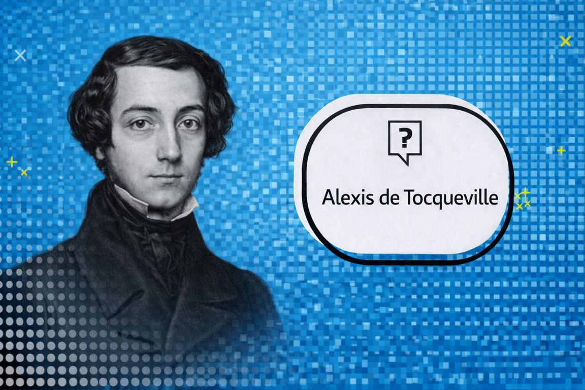 Portrait de Tocqueville
